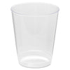 WNA Comet Plastic Tumbler, 8 oz, Clear, Tall, 25/Pack, 20 Packs/Carton