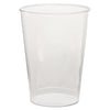WNA Comet Plastic Tumbler, 7 oz, Clear, Tall, 25/Pack, 20 Packs/Carton