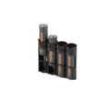 18650 Battery Caddy (Tuxedo Black) by Storacell
