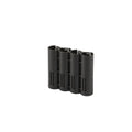 18650 Battery Caddy (Tuxedo Black) by Storacell