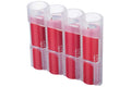 18650 Battery Caddy (Clear) by Storacell
