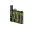 18650 Battery Caddy (Military Green) by Storacell