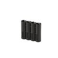 18650 Battery Caddy (Tuxedo Black) by Storacell
