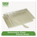 Eco-Products Plant Starch Knife - 7", 50/Pack