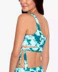 Salt + Cove Sea Foam One-Shoulder Bikini Top by Vanessa Jane