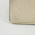 Prada Ivory Saffiano Leather Card Case #1868 by Bolt Boutique