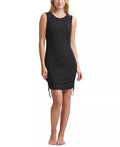 DKNY Cinch Cover-Up Dress – Black, Size Medium by Vanessa Jane