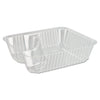 Dart ClearPac Small Nacho Tray, 2-Compartments, 5 x 6 x 1.5, Clear, Plastic, 125/Bag, 2 Bags/Carton