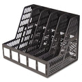 Advantus Literature File, Five Slots, 13.25 x 10 x 10.25, Black