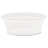 Dart Conex Complements Portion/Medicine Cups, 1.5 oz, Translucent, 125/Bag, 20 Bags/Carton