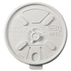Dart Lift n' Lock Plastic Hot Cup Lids, Fits 10 oz to 14 oz Cups, White, 1,000/Carton