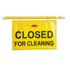 Rubbermaid Site Safety Hanging Sign, 50 x 1 x 13, Yellow