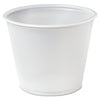 Dart Polystyrene Souffle Portion Cups, 5.5 oz, Translucent, 250/Bag, 10 Bags/Carton