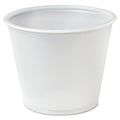 Dart Polystyrene Souffle Portion Cups, 5.5 oz, Translucent, 250/Bag, 10 Bags/Carton