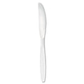 Dart Extra-Heavy Polystyrene Knives, White, Guildware Design, Bulk, 1,000/Case