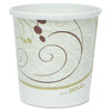 Dart Flexstyle Double Poly Paper Containers, 16 oz, Symphony Design, Paper, 25/Pack, 20 Packs/Carton