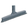 Unger SmartColor Swivel Corner Brush, Black Polypropylene Bristles, 8.83" Brush, Gray Plastic Handle