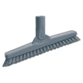 Unger SmartColor Swivel Corner Brush, Black Polypropylene Bristles, 8.83" Brush, Gray Plastic Handle
