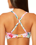 Bleu Rod Beattie Beachy Keen Shirred Bandeau Underwire Bra Bikini Top, 38D by Vanessa Jane