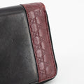 Gucci Black Micro Guccissima GG Pattern Leather Round Zipper Long Wallet #1877 by Bolt Boutique