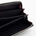 Gucci Black Micro Guccissima GG Pattern Leather Round Zipper Long Wallet #1877 by Bolt Boutique