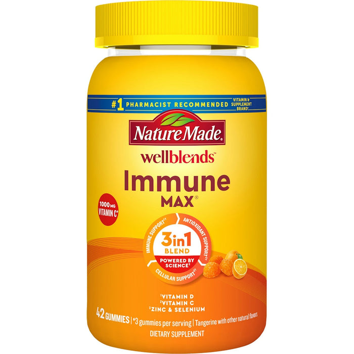 Nature Made Immune Max, Tangerine, 3 In 1 Blend, Gummies by Pasteur Pharmacy
