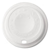 Dart Cappuccino Dome Sipper Lids, Fits 12 oz, White, 1,000/Carton