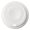 Dart Cappuccino Dome Sipper Lids, Fits 12 oz, White, 1,000/Carton