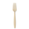 Dart Sweetheart Guildware Polystyrene Forks, Champagne, 100/Box, 10 Boxes/Carton
