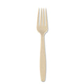 Dart Sweetheart Guildware Polystyrene Forks, Champagne, 100/Box, 10 Boxes/Carton