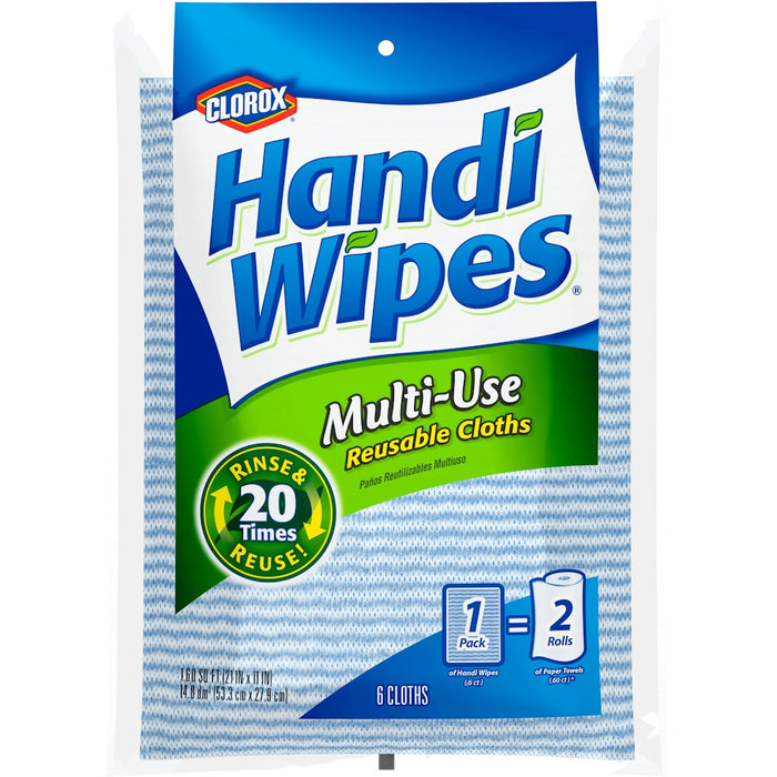 Clorox Handi Wipes Multi-Use Reusable Cloths, 6 Count by Pasteur Pharmacy