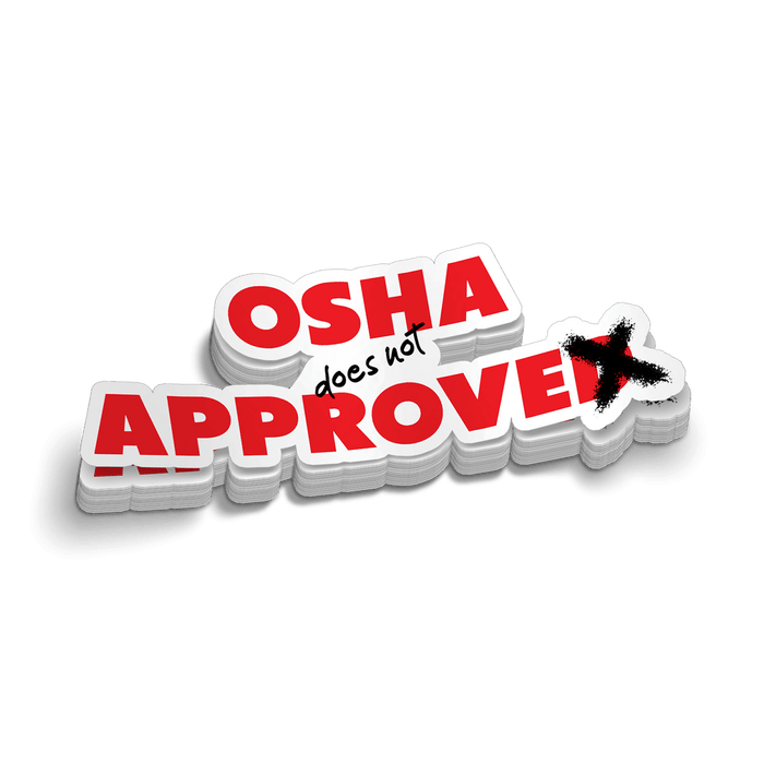 OSHA Hard Hat Decal by Armed American Supply