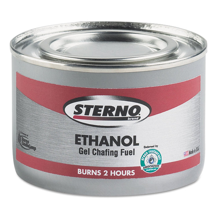 Sterno Ethanol Gel Chafing Fuel Can, 170 g, 72/Carton