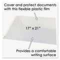 Artistic Second Sight Clear Plastic Desk Protector, with Hinged Protector, 21 x 17, Clear
