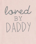 Chickpea Baby Girls 3-Pc. Loved by Daddy Cotton Bodysuit, 0-3 months by Vanessa Jane