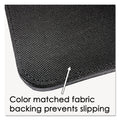 Artistic Sagamore Desk Pad, with Decorative Stitching, 24 x 19, Black