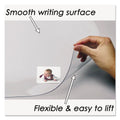 Artistic KrystalView Desk Pad with Antimicrobial Protection, Glossy Finish, 38 x 24, Clear