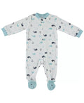 Chickpea Baby Boys French Terry Printed Coverall by Vanessa Jane