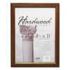 NuDell Solid Oak Hardwood Frame, 8.5 x 11, Walnut Finish