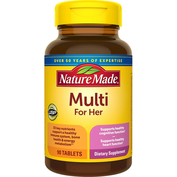 Nature Made Women’s Multivitamin Tablets, 90 Count For Daily Nutritional Support by Pasteur Pharmacy