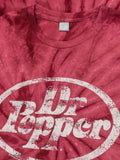 Dr. Pepper Tie Dye T-Shirt - Crimson Red Tie Dye by Tee Luv