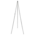 Quartet Full Size Instant Easel, 62.38" Maximum Height, Steel, Black