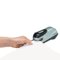 Swingline Optima Grip Electric Stapler, 20-Sheet Capacity, Black/Silver
