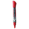 Quartet EnduraGlide Dry Erase Marker, Broad Chisel Tip, Red, Dozen