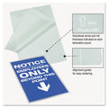 GBC EZUse Thermal Laminating Pouches, 3 mil, 9" x 11.5", Gloss Clear, 100/Box