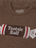Tootsie Roll Logo T-Shirt - Brown by Tee Luv