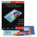 GBC EZUse Thermal Laminating Pouches, 10 mil, 9" x 11.5", Gloss Clear, 50/Box
