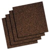 Quartet Cork Panel Bulletin Board, Brown, 12 x 12, 4 Panels/Pack