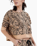 Jenni Cotton French Terry Lounge Top, Size Medium by Vanessa Jane