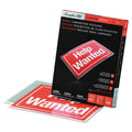 GBC EZUse Thermal Laminating Pouches, 7 mil, 9" x 11.5", Gloss Clear, 100/Box